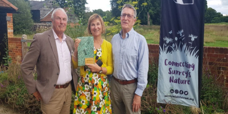 Re-Betchworth Wins Surrey Wildlife Trust Community Champion Award.   